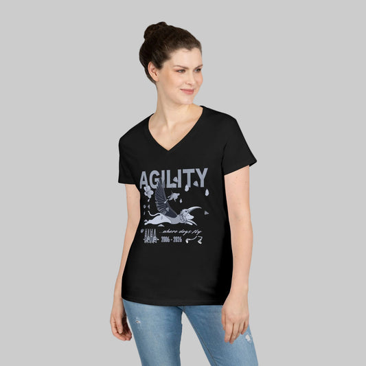 HAHA 20! Classic V-neck Tee - Women