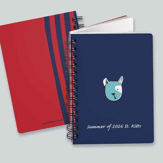 Little Notebook - Blue Dog