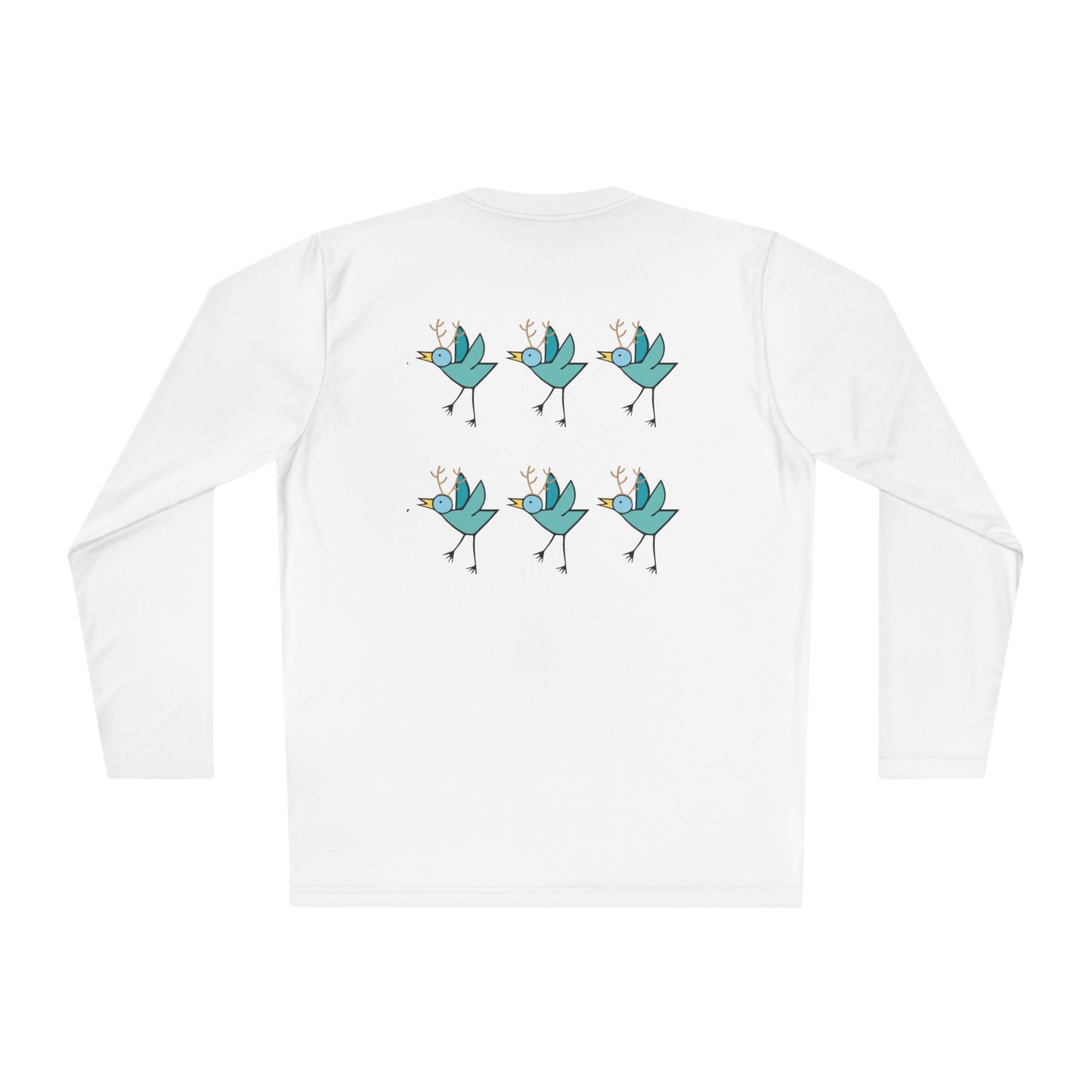 Long Sleeve Tee — Christmas Birds