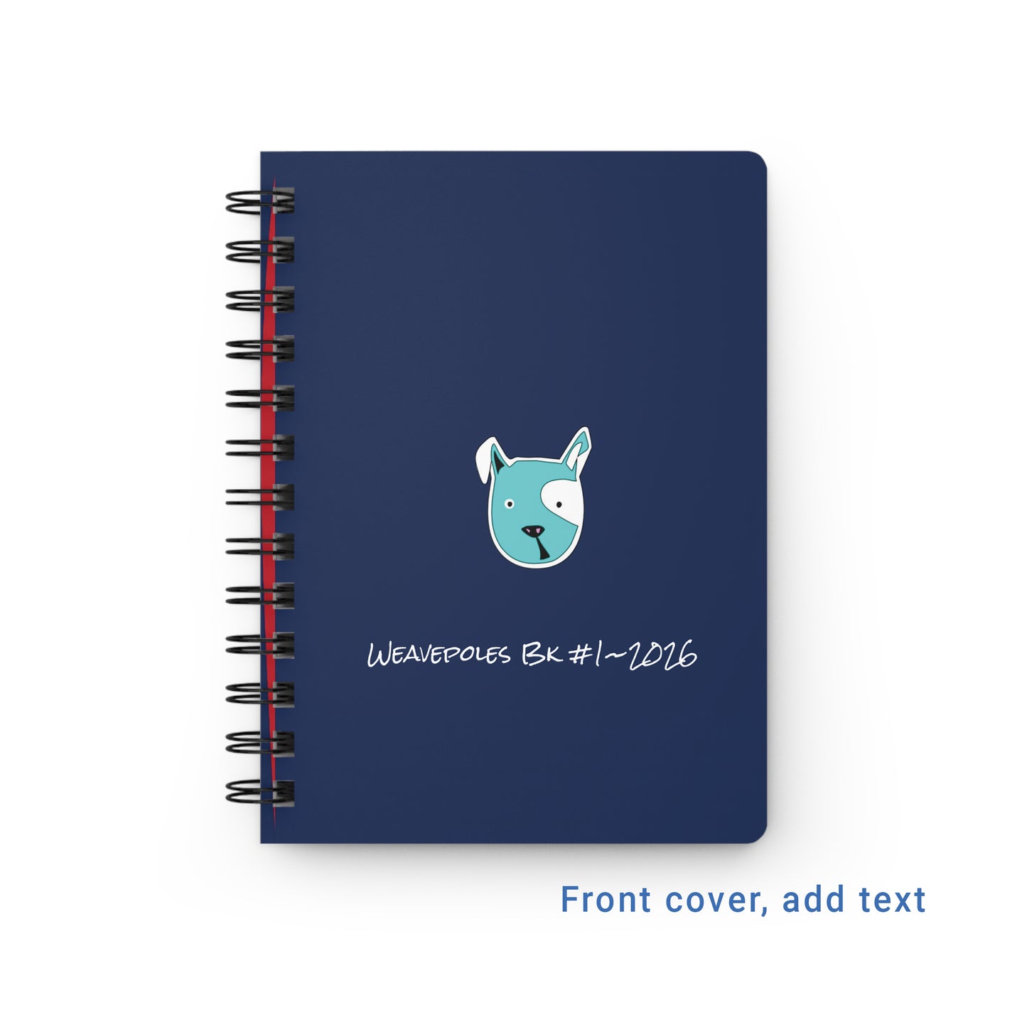 Notebook - Blue Dog