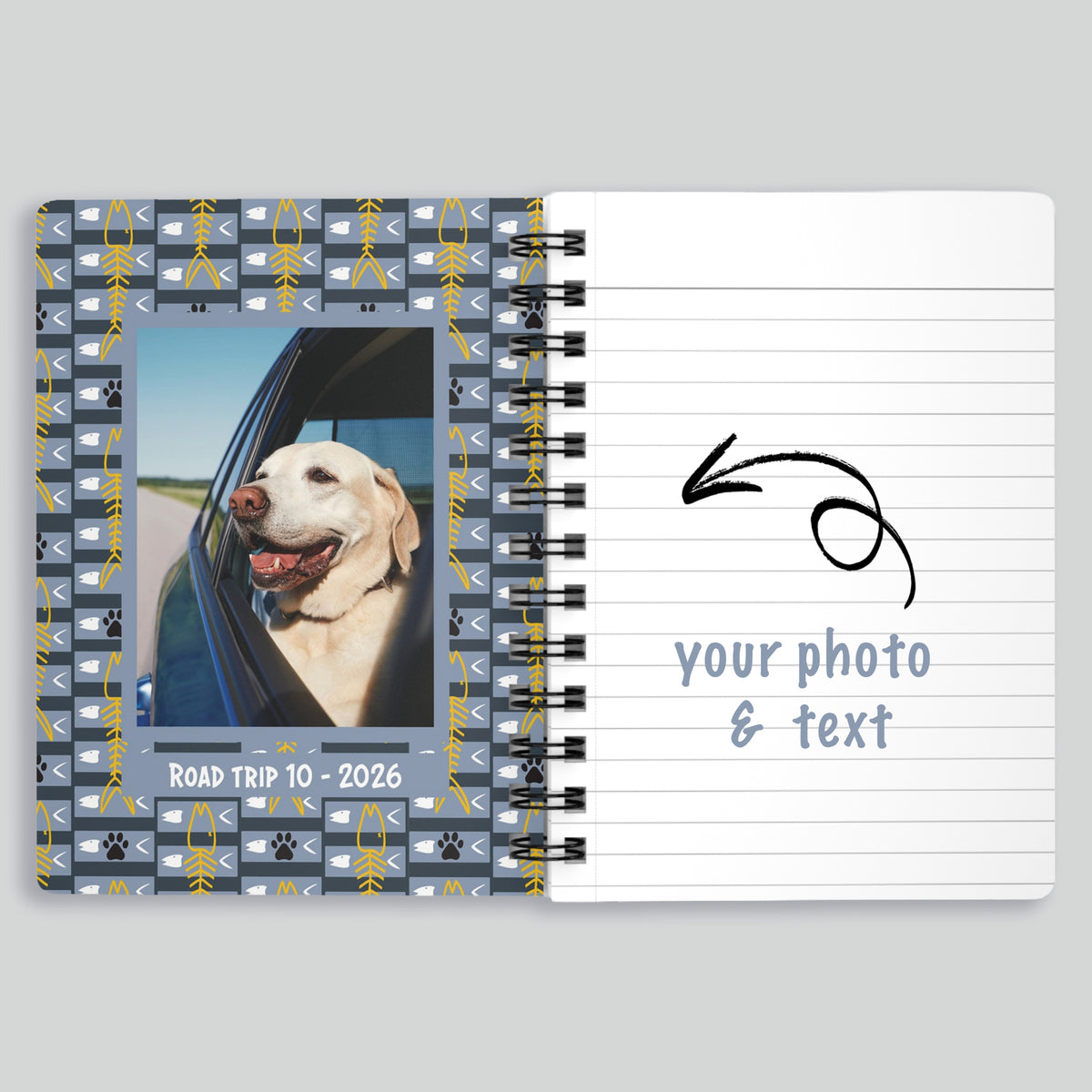 Little Notebook - Black Dog